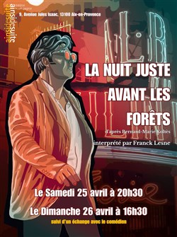 Affiche de La nuit juste avant les forêts
