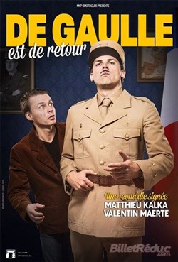 Affiche de De Gaulle est de retour !