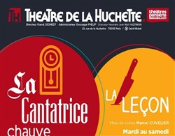 Affiche de La Cantatrice Chauve et La Leçon