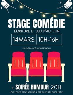 Affiche de Stage Seul en scène - stand-up