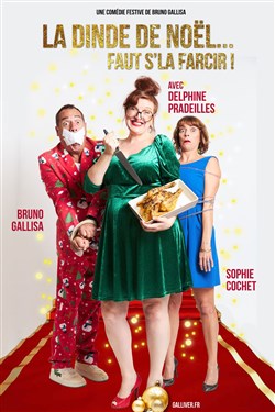 Affiche de La dinde de Noël... il faut se la farcir !