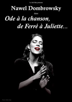 Affiche de Ode à la chanson, de Ferré à Juliette