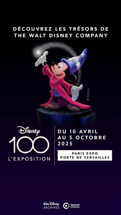 Affiche de Disney 100 : l'exposition