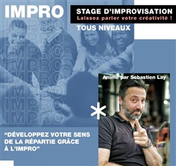 Affiche de Stage d'improvisation : Laissez parler votre créativité