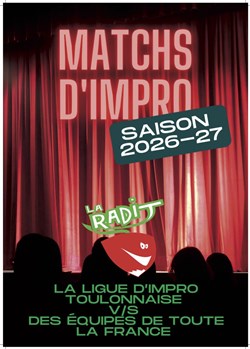 Affiche de Matchs d'impro : La radit, les 15 ans !