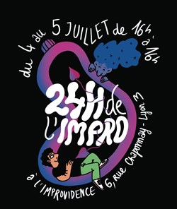 Affiche de 24H de l'impro