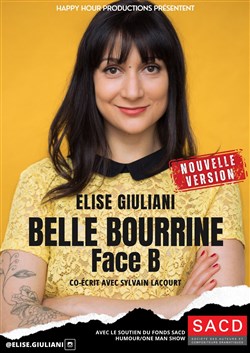 Affiche de Elise Giuliani dans Belle Bourrine - Face B