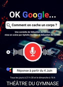 Affiche de OK Google comment on cache un corps ?
