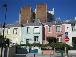 Affiche de Visite-guidée : La Butte aux Cailles | par Ariane