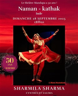 Affiche de Naman : Récital de kathak et danse indienne