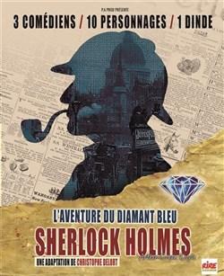 Affiche de Sherlock Holmes et l'Aventure du diamant bleu