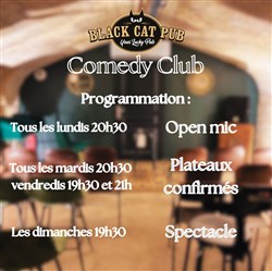 Affiche de Black Cat Comedy Club