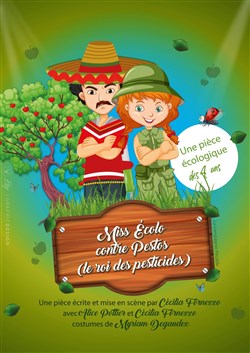 Affiche de Miss écolo contre pestos (Le roi des pesticides)