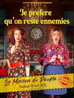 Affiche de Je préfère qu'on reste ennemies