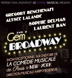 Affiche de Gem'Broadway | Gémenos fait son Musical
