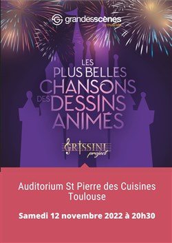 Affiche de Les plus belles chansons de dessins animés | Grissini Project