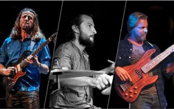 Affiche de Jean-Marie Ecay : Electric trio, feat. Hadrien Féraud & Yoann Schmidt