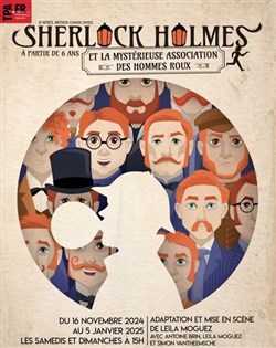 Affiche de Sherlock Holmes et la mystérieuse association des hommes roux