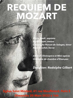 Affiche de Requiem de Mozart