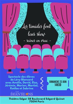 Affiche de Spectacle de fin d'année : scènes en vrac