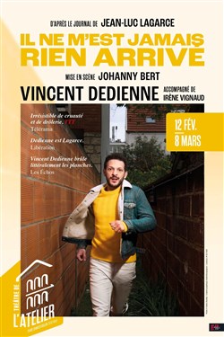 Affiche de Il ne m'est jamais rien arrivé | avec Vincent Dedienne