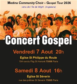 Affiche de Grand Concert Gospel