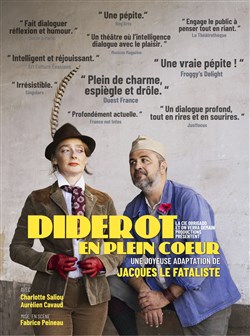 Affiche de Diderot en plein coeur