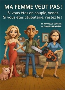Affiche de Ma femme veut pas