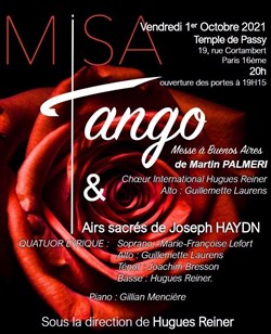 Affiche de MisaTango de Palmeri
