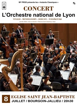 Affiche de L'Orchestre national de Lyon