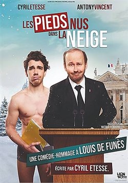Affiche de Les pieds nus dans la neige