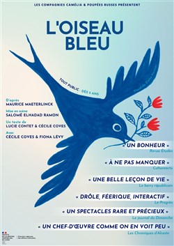 Affiche de L'Oiseau Bleu