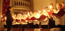 Affiche de Concert de Pâques : Lorsque La Musique Sacrée Rencontre le Gospel