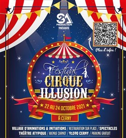 Affiche de Spectacle de prestige du Cirque et de l'illusion