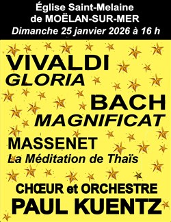 Affiche de Jubilation et méditation avec Vivaldi, Bach et Massenet