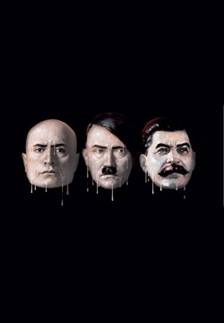 Affiche de Adolf, Benito et Joseph, une partie d'échecs