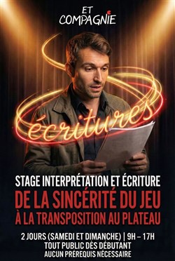 Affiche de Stage : Interprétation et écriture