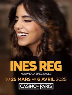 Affiche de Inès Reg | nouveau spectacle