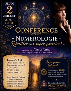 Affiche de Conférence Numérologie