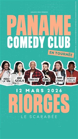 Affiche de Le Paname Comedy Club | En tournée