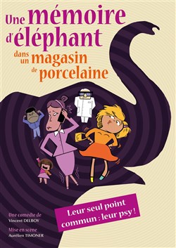 Affiche de Mémoire d'éléphant dans un magasin de porcelaine