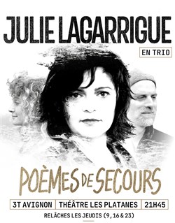 Affiche de Poèmes de secours – Julie Lagarrigue