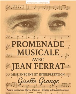 Affiche de Promenade musicale avec Jean Ferrat