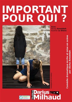 Affiche de Important pour qui ?