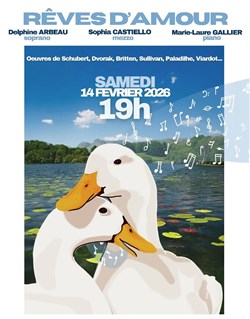Affiche de Concert lyrique : Rêve d'amour