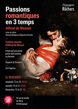 Affiche de Passions romantiques en 3 temps
