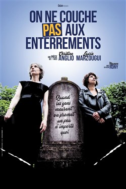 Affiche de On ne couche pas aux enterrements