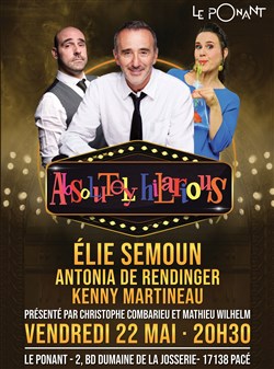 Affiche de Absolutely Hilarious avec Élie Semoun