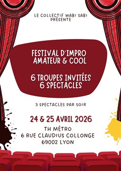 Affiche de Festival d'improvisation amateur et cool