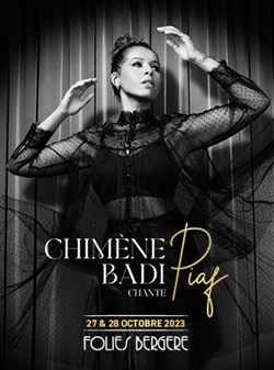 Affiche de Chimène Badi chante Piaf